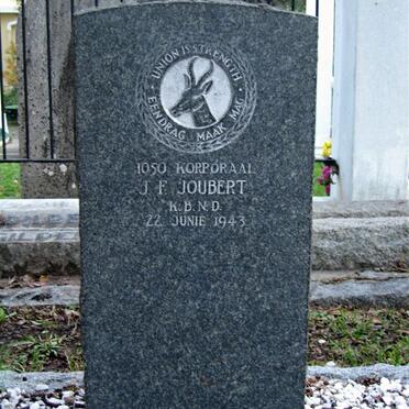 JOUBERT J.F. -1943