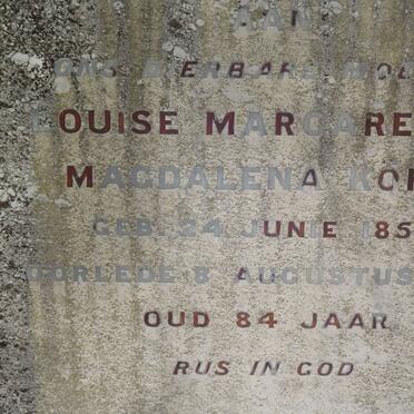 KOHN Louise Margaretha Magdalena 1858-1942