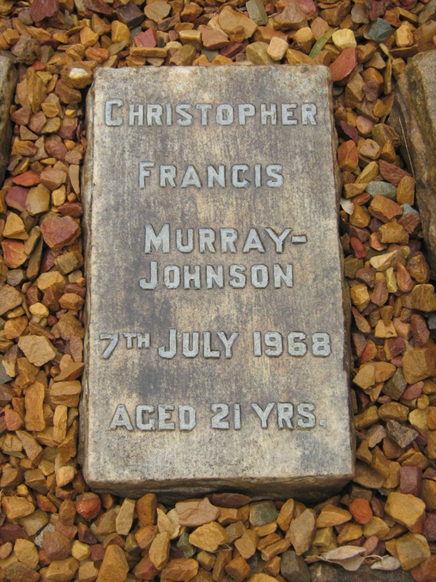 JOHNSON Christopher Francis, MURRAY -1968