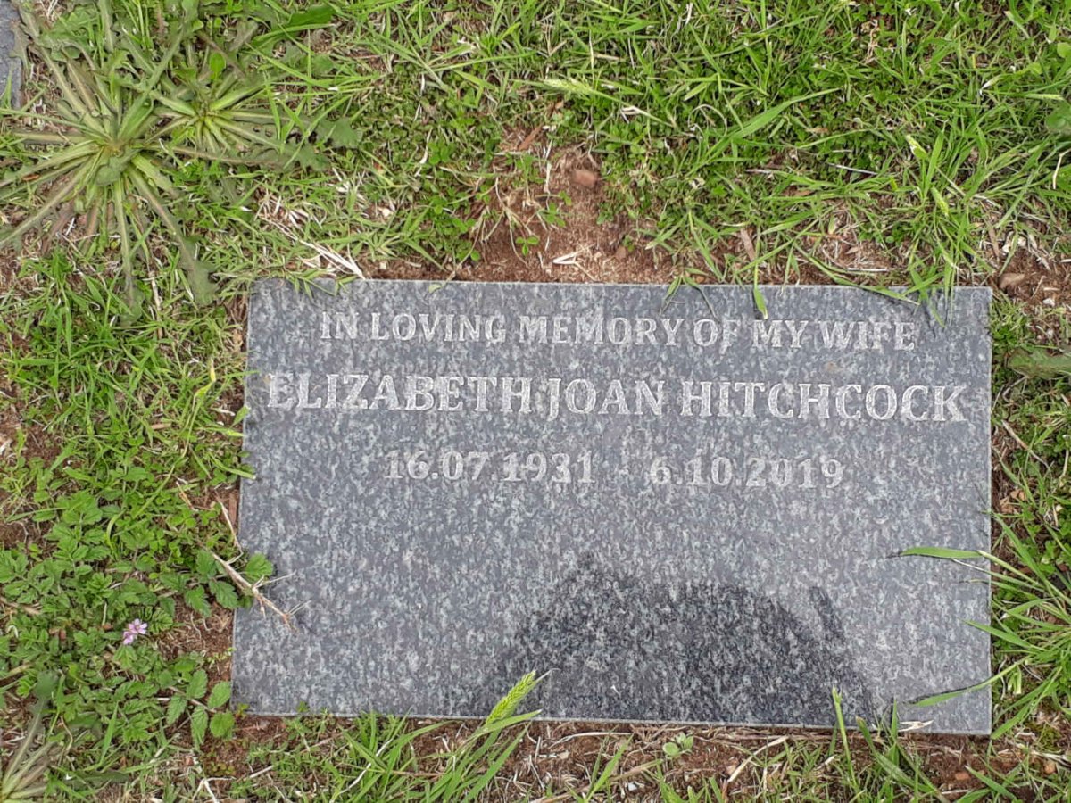 HITCHCOCK Elizabeth Joan 1931-2019