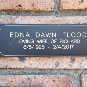 FLOOD Edna Dawn 1926-2017