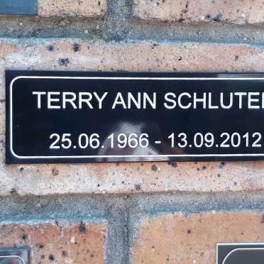 SCHLUTER Terry Ann 1966-2012
