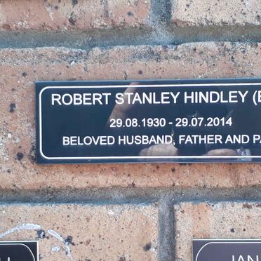 HINDLEY Robert Stanley 1930-2014