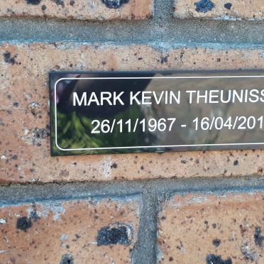 THEUNISSEN Mark Kevin 1967-2016