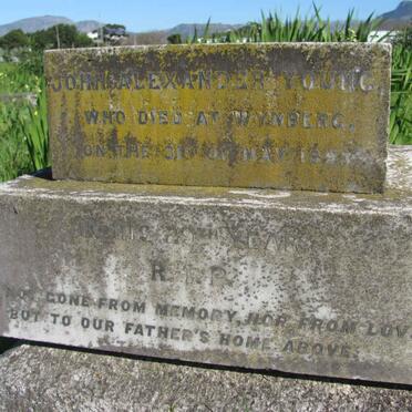 YOUNG John Alexander -1893