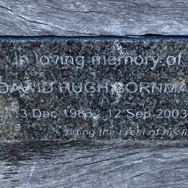 BORNMAN Dawid Hugh 1983-2003