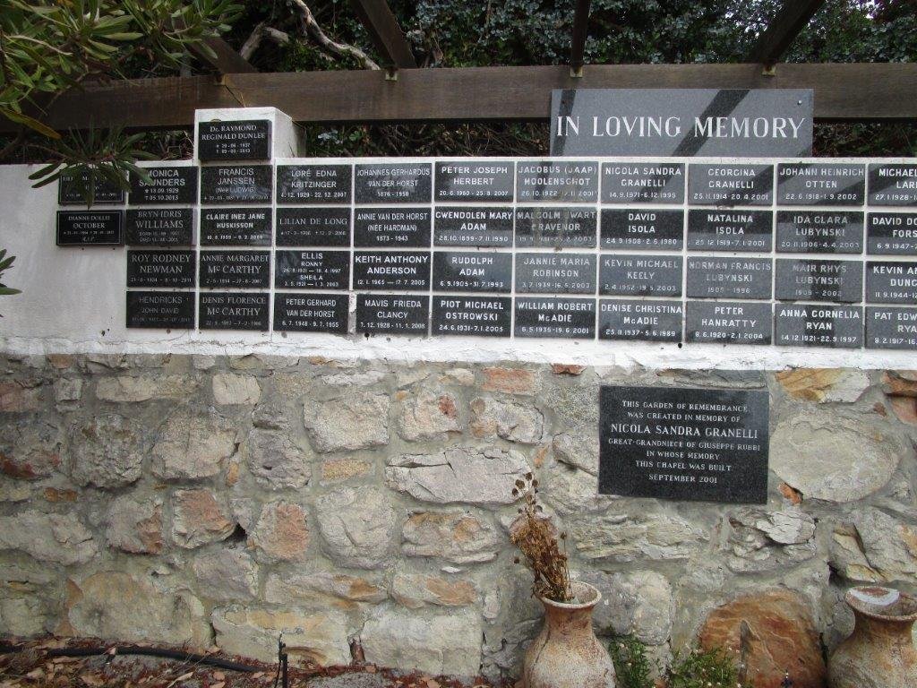 2. Memorial Wall