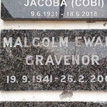 GRAVENOR Malcolm Ewart 1941-2003