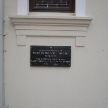 LUBYNSKI Norman Francis 1905-1996