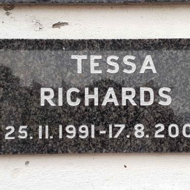 RICHARDS Tessa 1991-2005