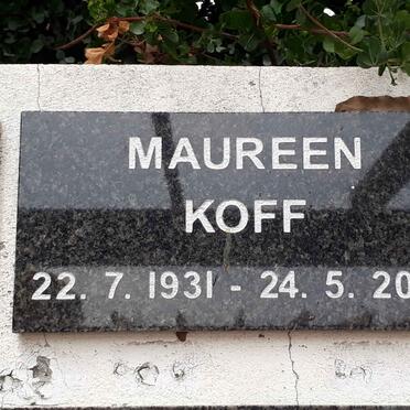 KOFF Maureen 1931-2006