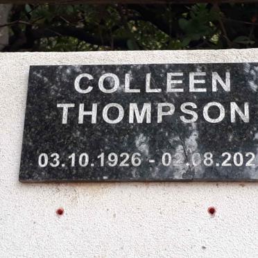 THOMPSON Colleen 1926-2022