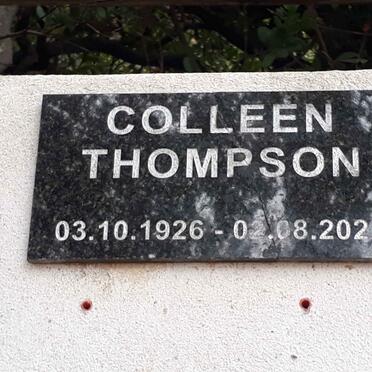 THOMPSON Colleen 1926-2022