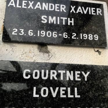 SMITH Alexander Xavier 1906-1989 :: LOVELL Courtney 1919-1989
