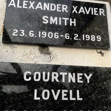 SMITH Alexander Xavier 1906-1989 :: LOVELL Courtney 1919-1989