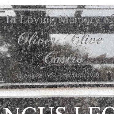 CASTRO Oliver Clive 1952-2020