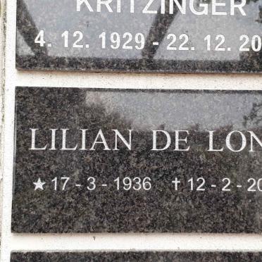LONG Lilian, de 1936-2008
