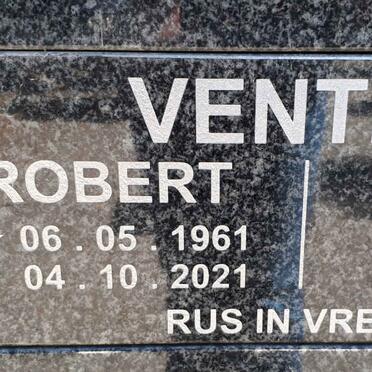 VENTER Robert 1961-2021