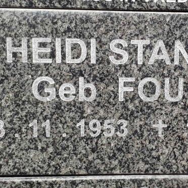STANDER Heidi nee FOURIE 1953-2010