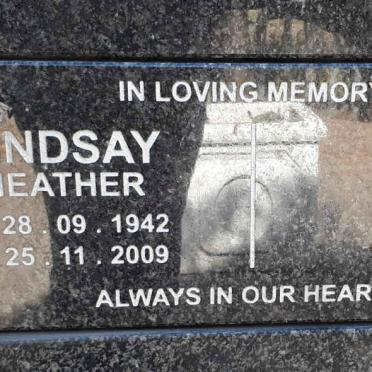 LINDSAY Heather 1942-2009