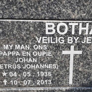 BOTHA Petrus Johannes 1936-2013