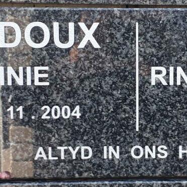 TREDOUX Dinie -2004 :: SWART Rina nee TREDOUX -2005