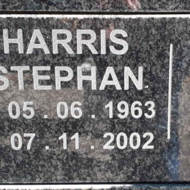 HARRIS Stephan 1963-2002