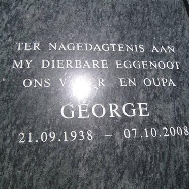 COETZEE George 1938-2008