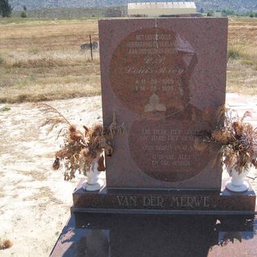 MERWE Louis Percy, van der 1969-1999