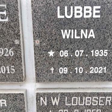 LUBBE Wilna 1935-2021