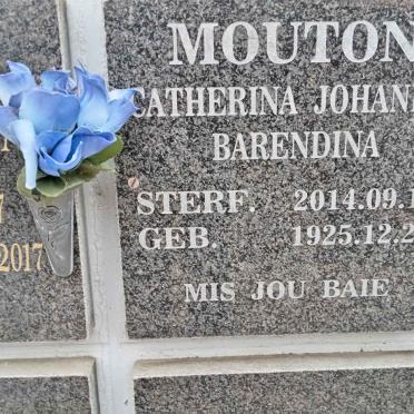 MOUTON Catherina Johanna Barendina 1925-2014