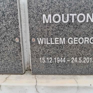 MOUTON Willem George 1944-2013