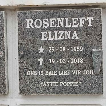 ROSENLEFT Elizna 1959-2013