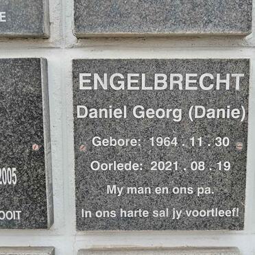 ENGELBRECHT Daniel Georg 1964-2021