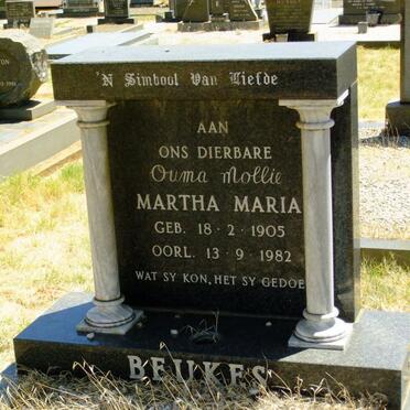 BEUKES Martha Maria 1905-1982