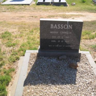 BASSON Maria Cornelia 1919-1993