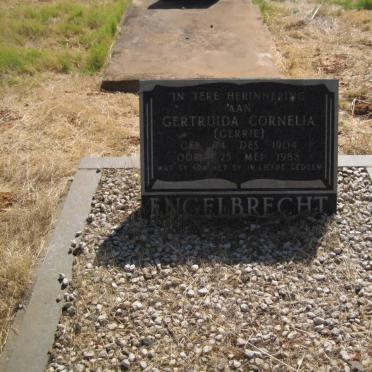 ENGELBRECHT Gertruida Cornelia 1904-1988
