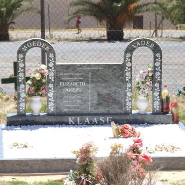 KLAASE Elizabeth 1959-2007