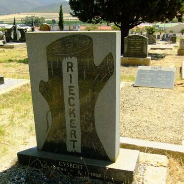 RIECKERT Gysbert 1944-1985