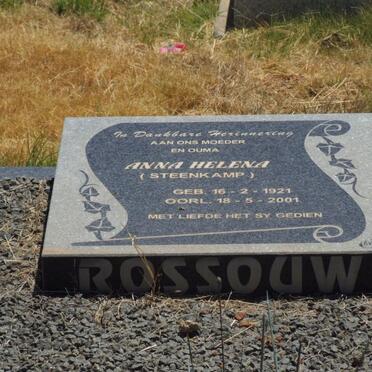 ROSSOUW Anna Helena nee STEENKAMP 1921-2001