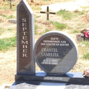 SEPTEMBER Chantel Camelita 1987-2002