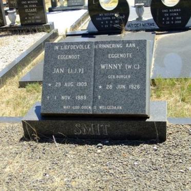 SMIT J.J.P. 1909-1989 &amp; W.C. BURGER 1926-