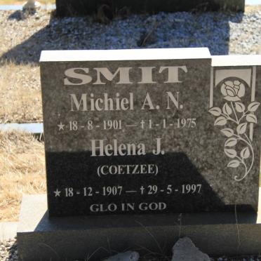 SMIT Michiel A.N. 1901-1975 &amp; Helena J. COETZEE 1907-1997