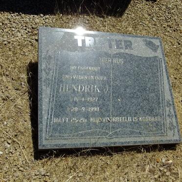 TRUTER Hendrik 1927-1998