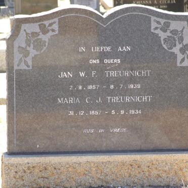 TREURNICHT Jan W.F. 1857-1939 &amp; Maria C.J. 1857-1934