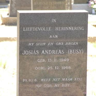 ? Josias Andreas 1949-1968