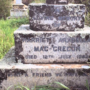 MAC GREGOR Harriet Arabella -1962