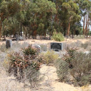 2. Overview at the cemetery