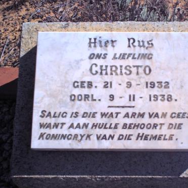 PREEZ Christo, du 1932-1938