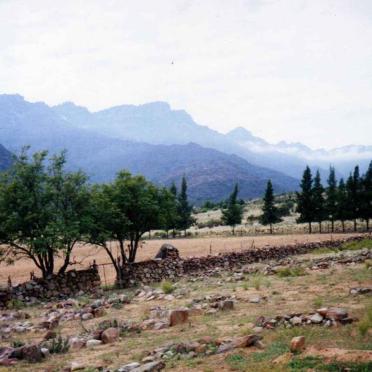 Western Cape, CLANWILLIAM district, Jan Dissels Rivier 270 _2, Boskloof, farm cemetery